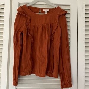 Cat & jack girls rust top